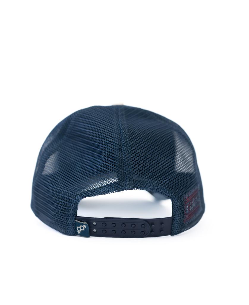 G&S Boards Trucker Cap | Dark Denim-Golden Breed
