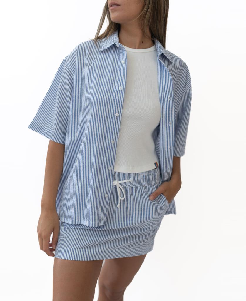 Bailey Shirt | Stripe-Golden Breed