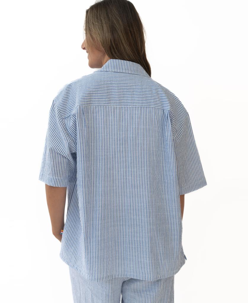 Bailey Shirt | Stripe-Golden Breed