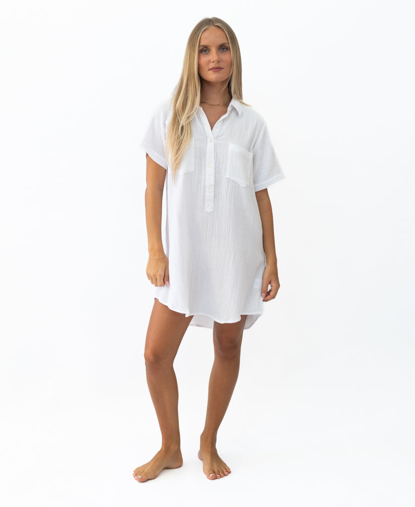 Bella Dress | White