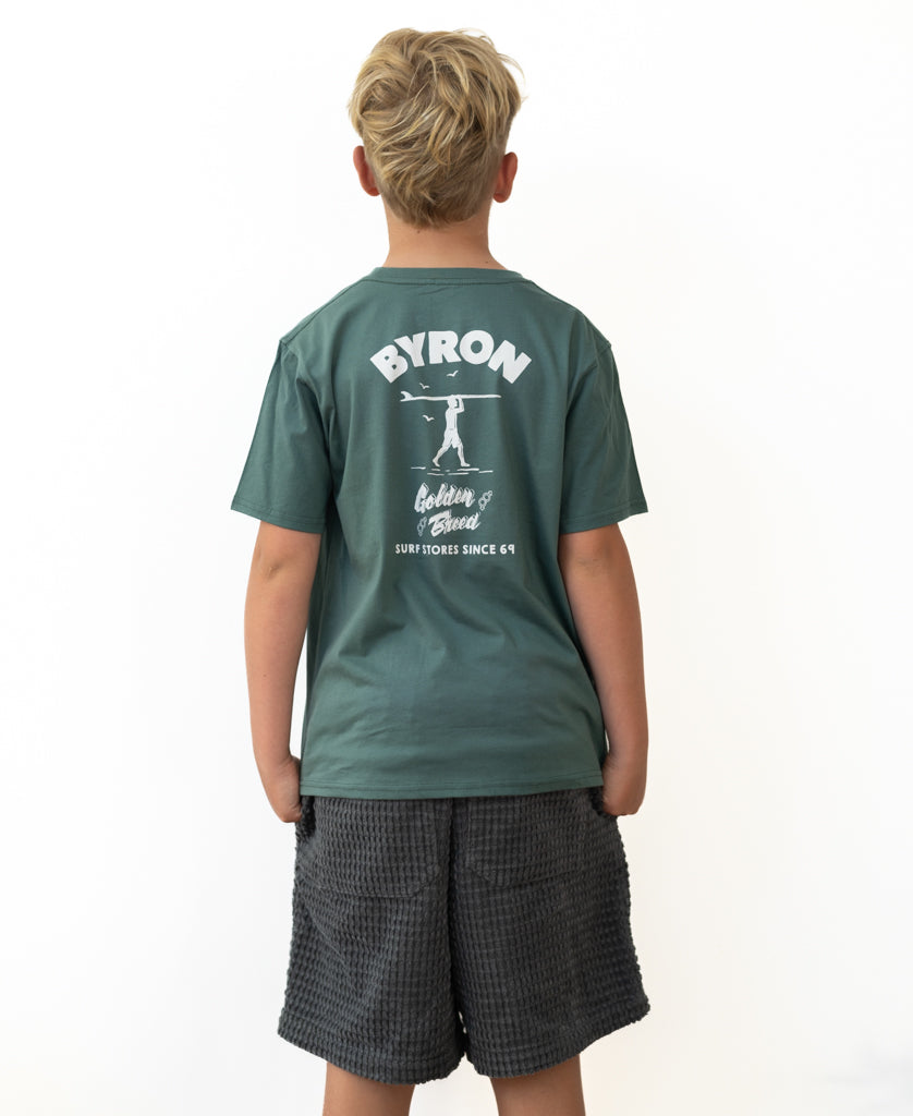 Byron Shanty Kids Tee | Fern