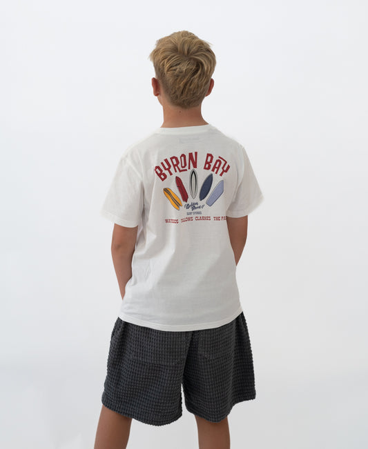 Byron Smurf Kids Tee | Off White