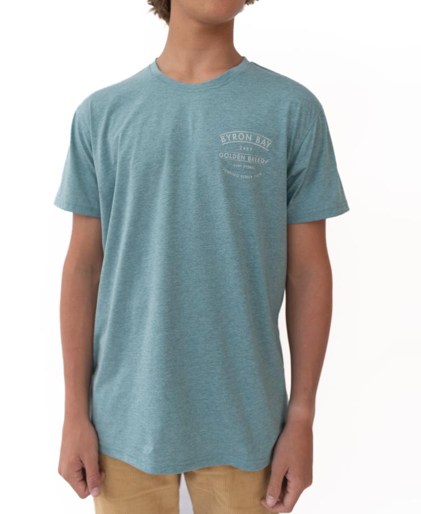 Byron Boards Tee | Green Zumba-Golden Breed