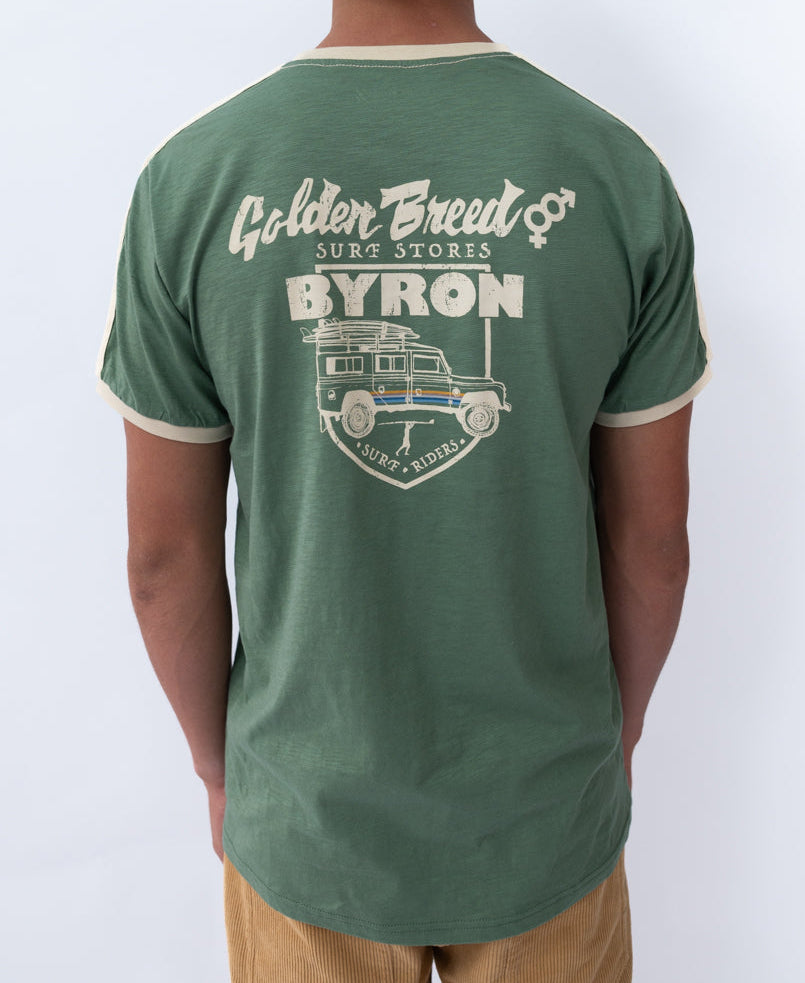 Byron Landy Tee | Leaf Green