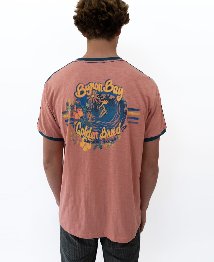 Byron Tropical Tee | Rose