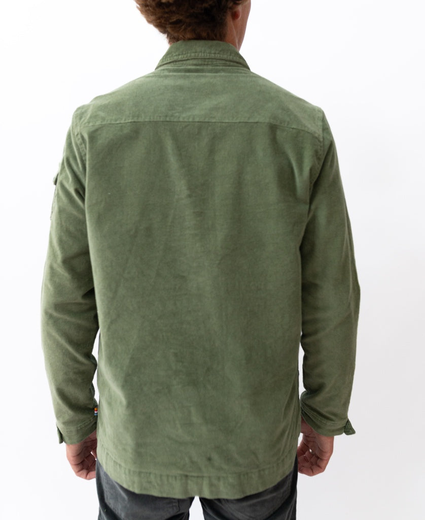 Cahoots Cord Jacket | Khaki-Golden Breed
