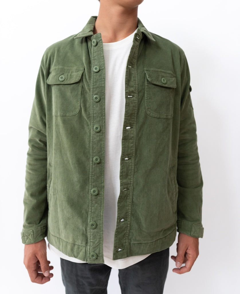 Cahoots Cord Jacket | Khaki-Golden Breed