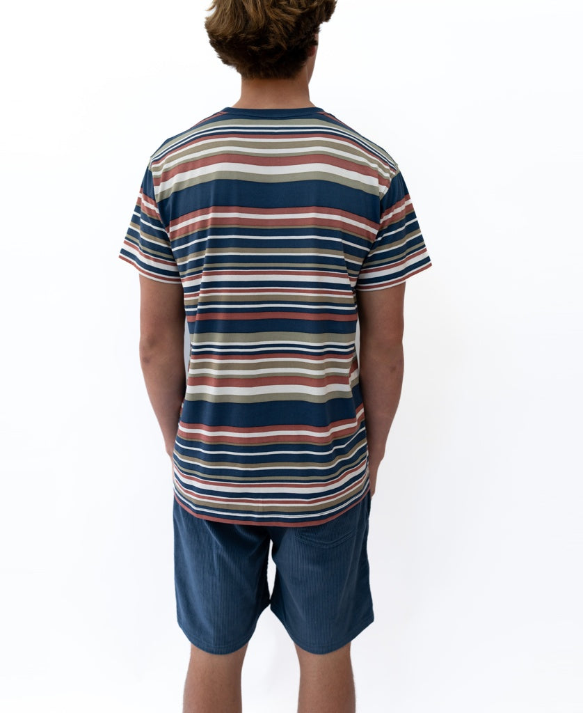 Canvas Stripe Tee