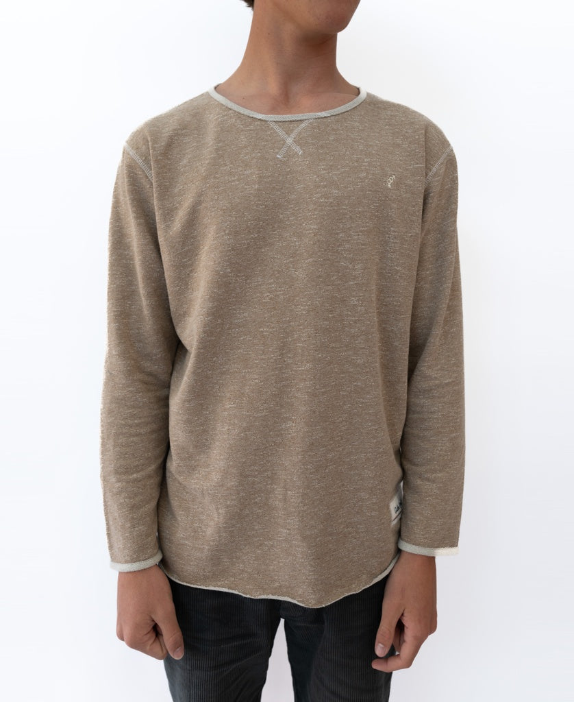Golden Breed Classic Rag Top | Coffee Marle - Sweatshirts