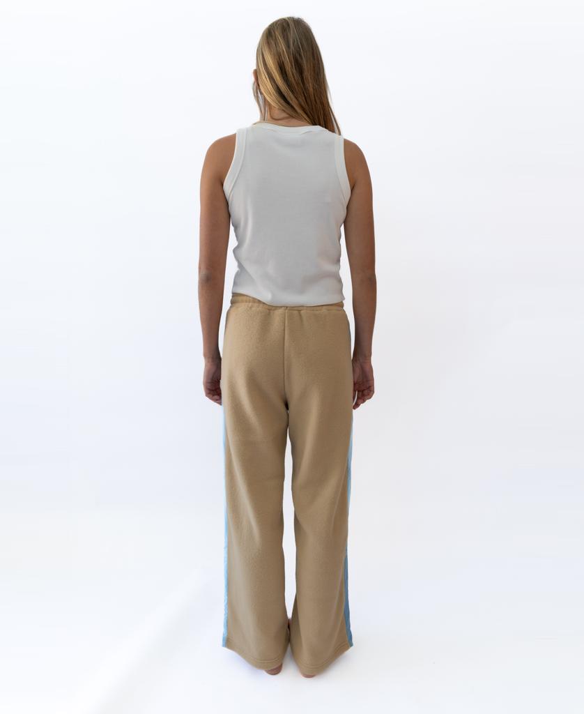 Connie Pant | Beige/Azure
