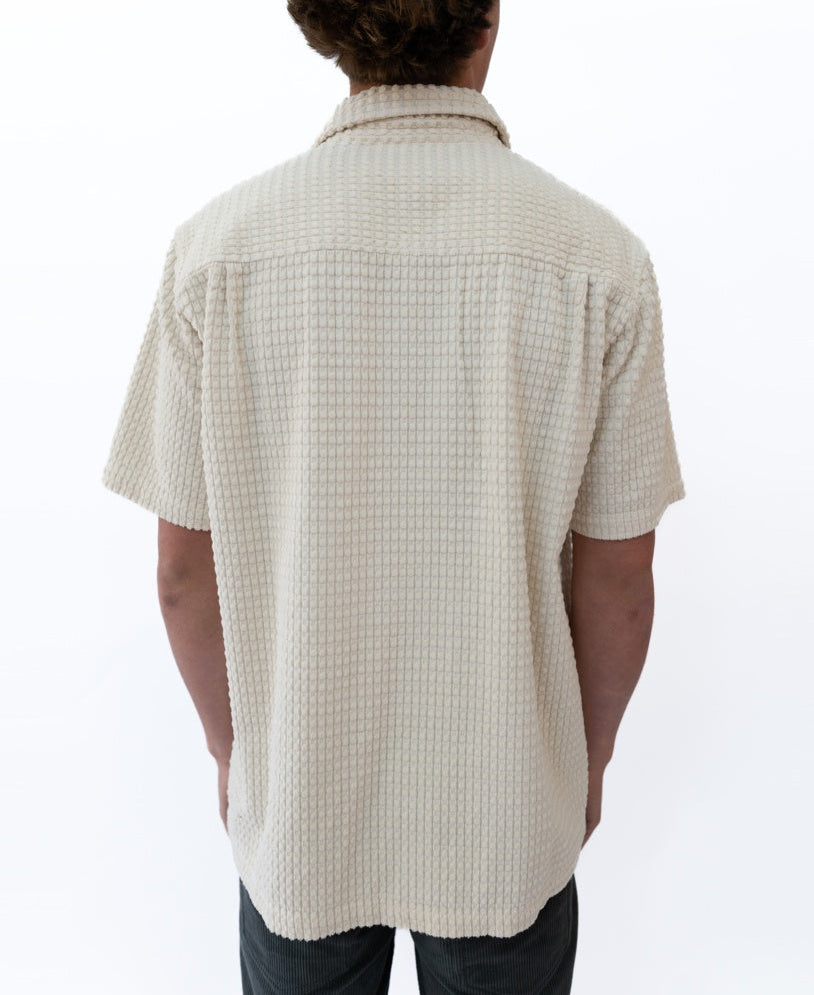 Golden Breed El Shirto Cord Shirt | Off White - Shirts
