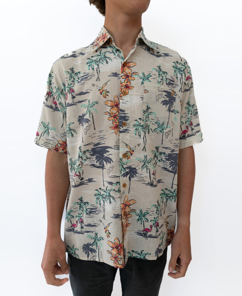 Flamingos Shirt | Off White