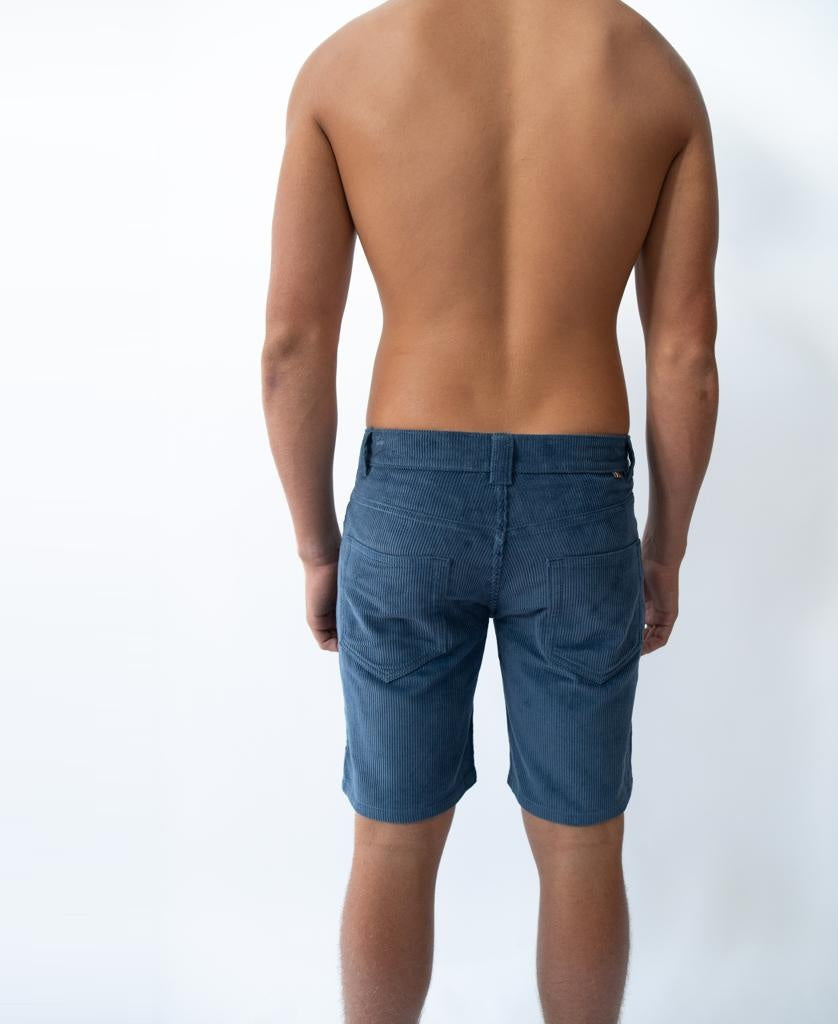 Floyd Cord Walkshort | Vintage Navy-Golden Breed