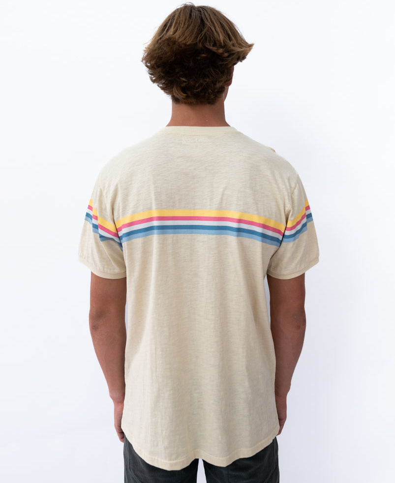 Golden Breed GoJo Ringer Tee | Cream - T-Shirts
