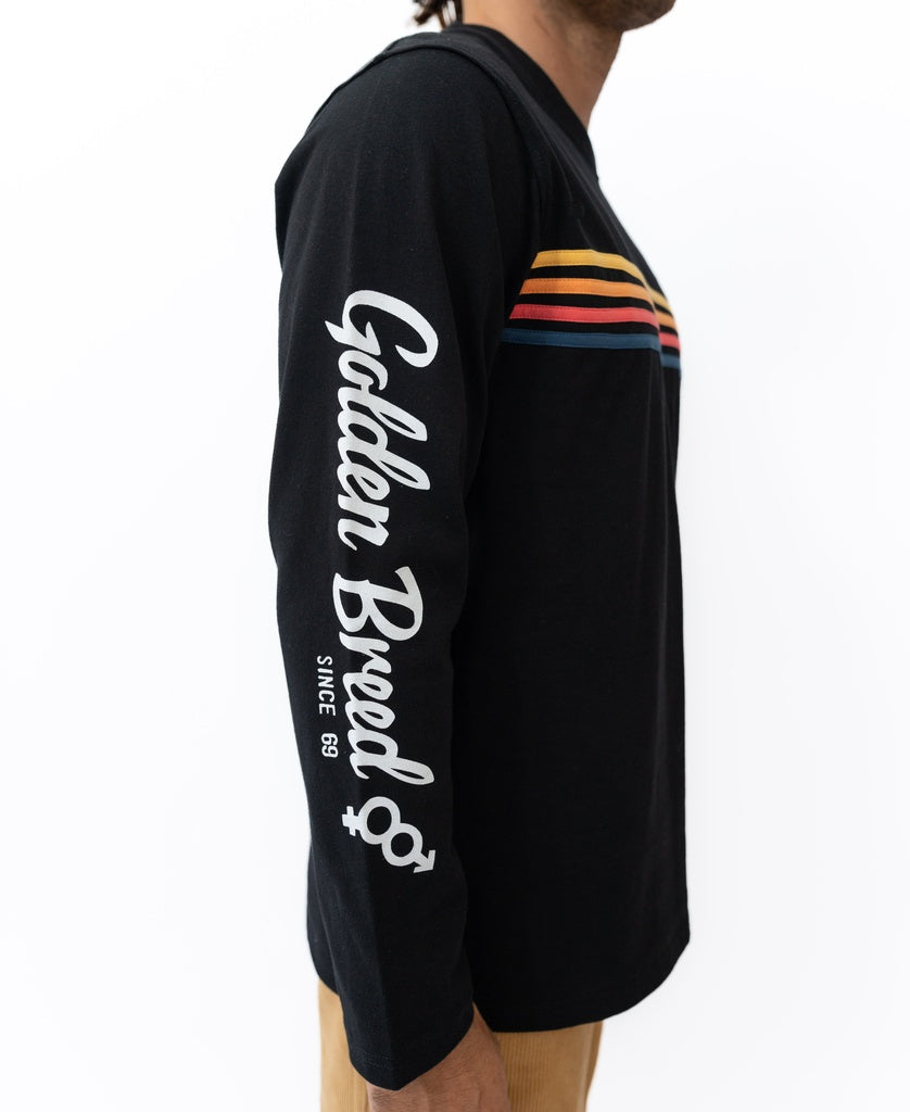Heavy Island Long Sleeve Tee | Black