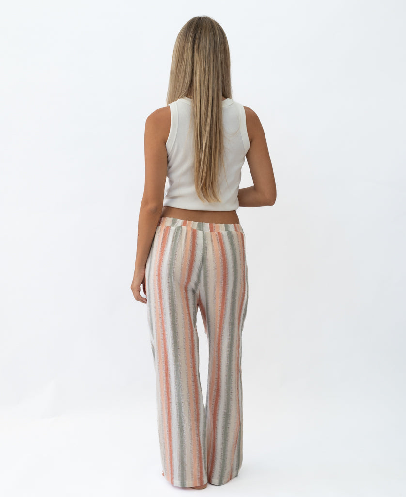 Golden Breed Liberty Pant | Multi Stripe - Trousers