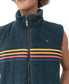 Lofoten Cord Puffer Vest | Blue