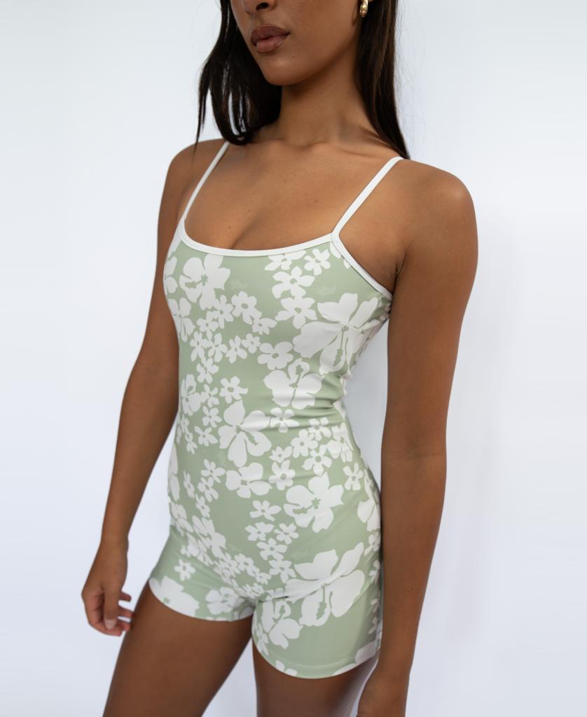 Lola Barkly | Moss / Off White-Golden Breed