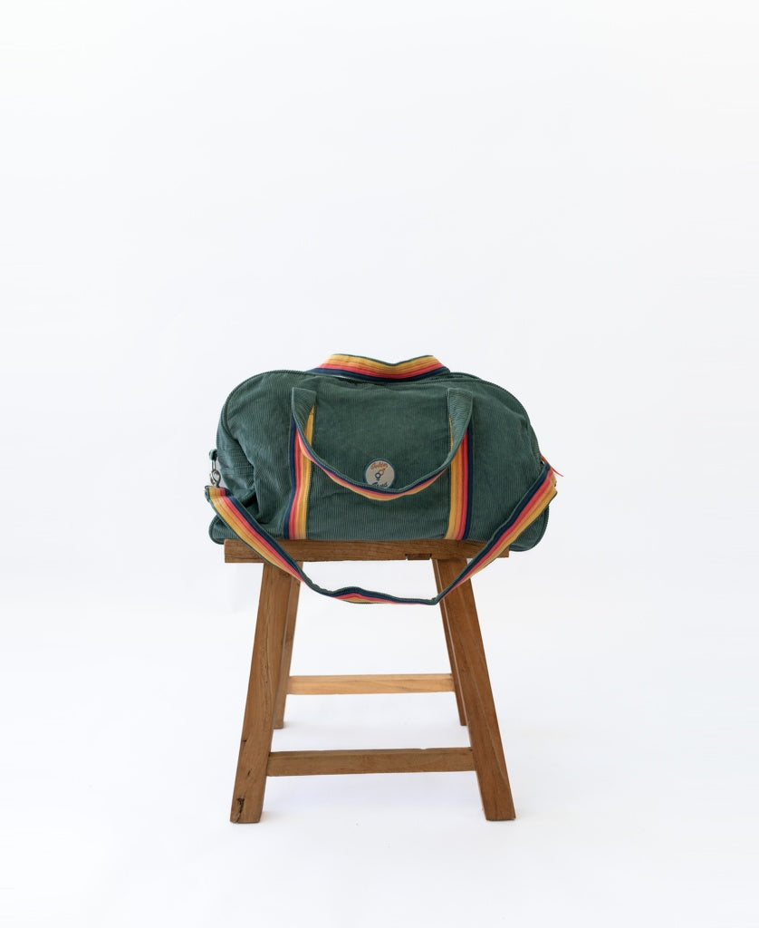 Long Island Cord Roll Bag | Fern