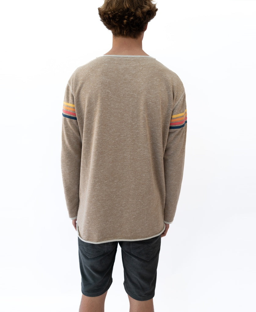 Golden Breed Long Island Rag Top | Coffee Marle - Sweatshirts