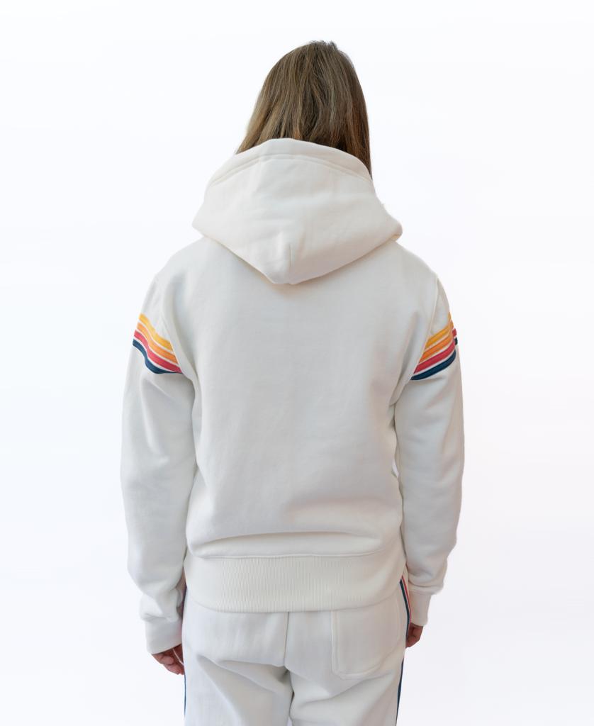Long Island Zip Hoodie | Off White