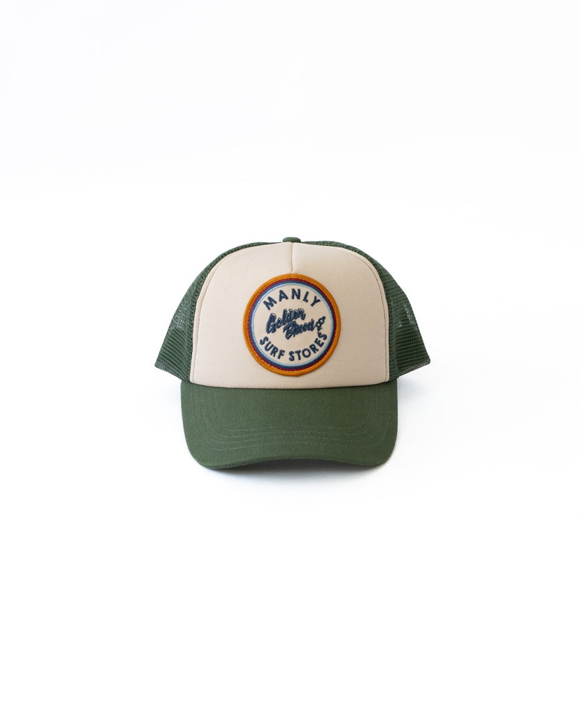 Manly Charlie Trucker Cap | Khaki