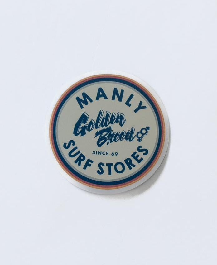 Golden Breed GB Manly Charlie Sticker - Decorative Stickers