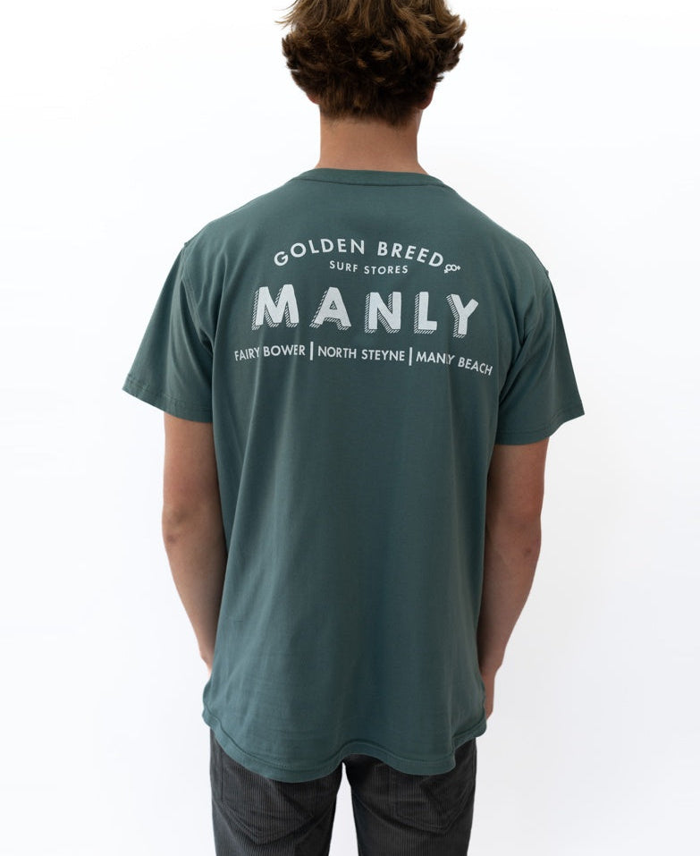 Manly Old School Tee | Fern