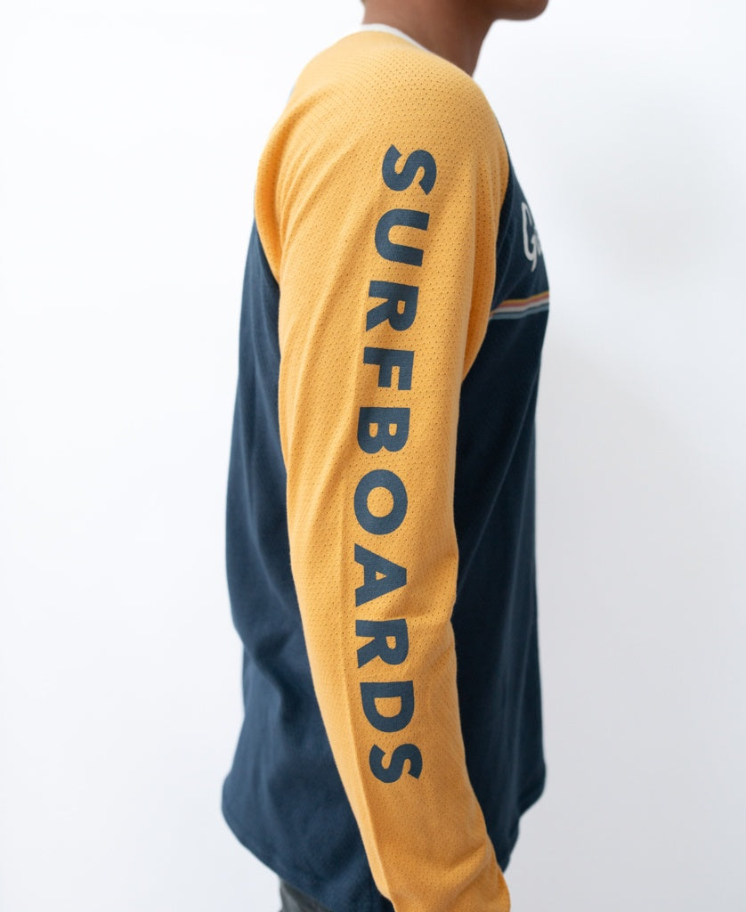 Extreme LS Tee | Denim-Golden Breed