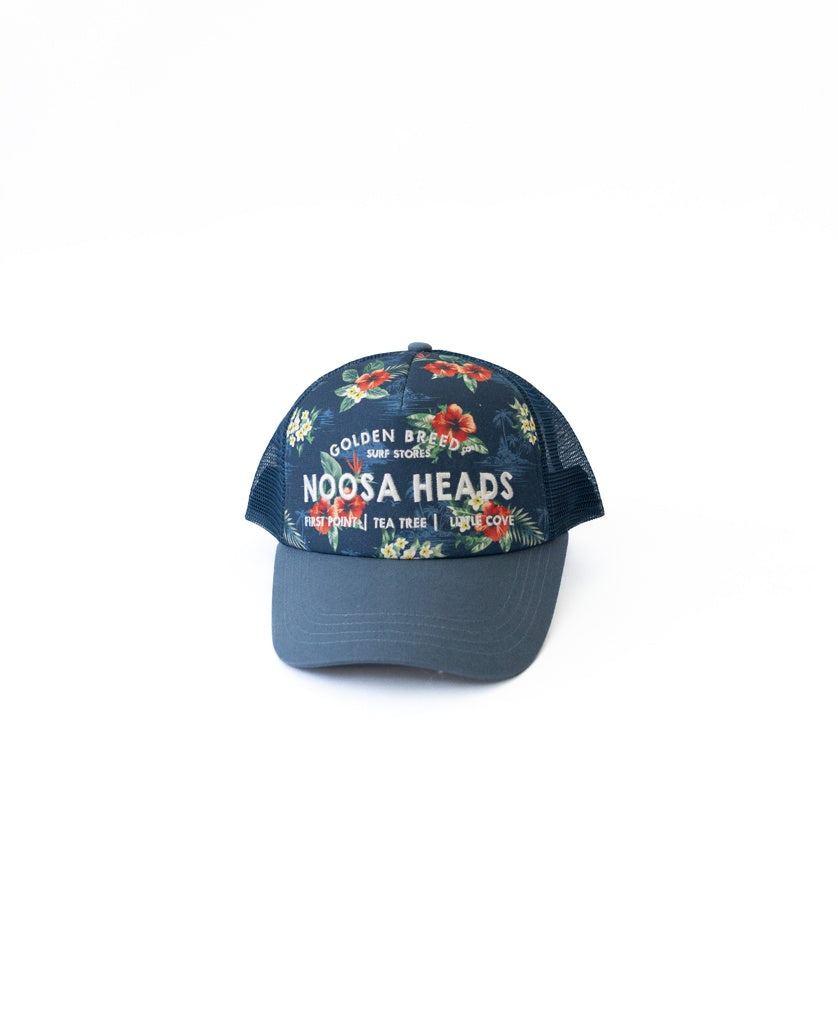 Noosa Aloha Trucker Cap | Dark Denim