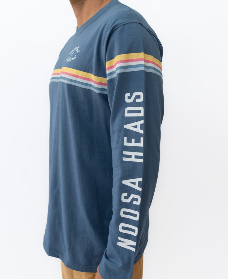 Noosa Cali L/S Tee | Blue-Golden Breed