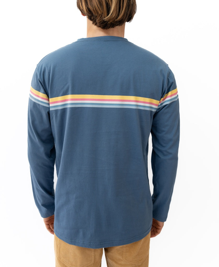 Noosa Cali L/S Tee | Blue-Golden Breed