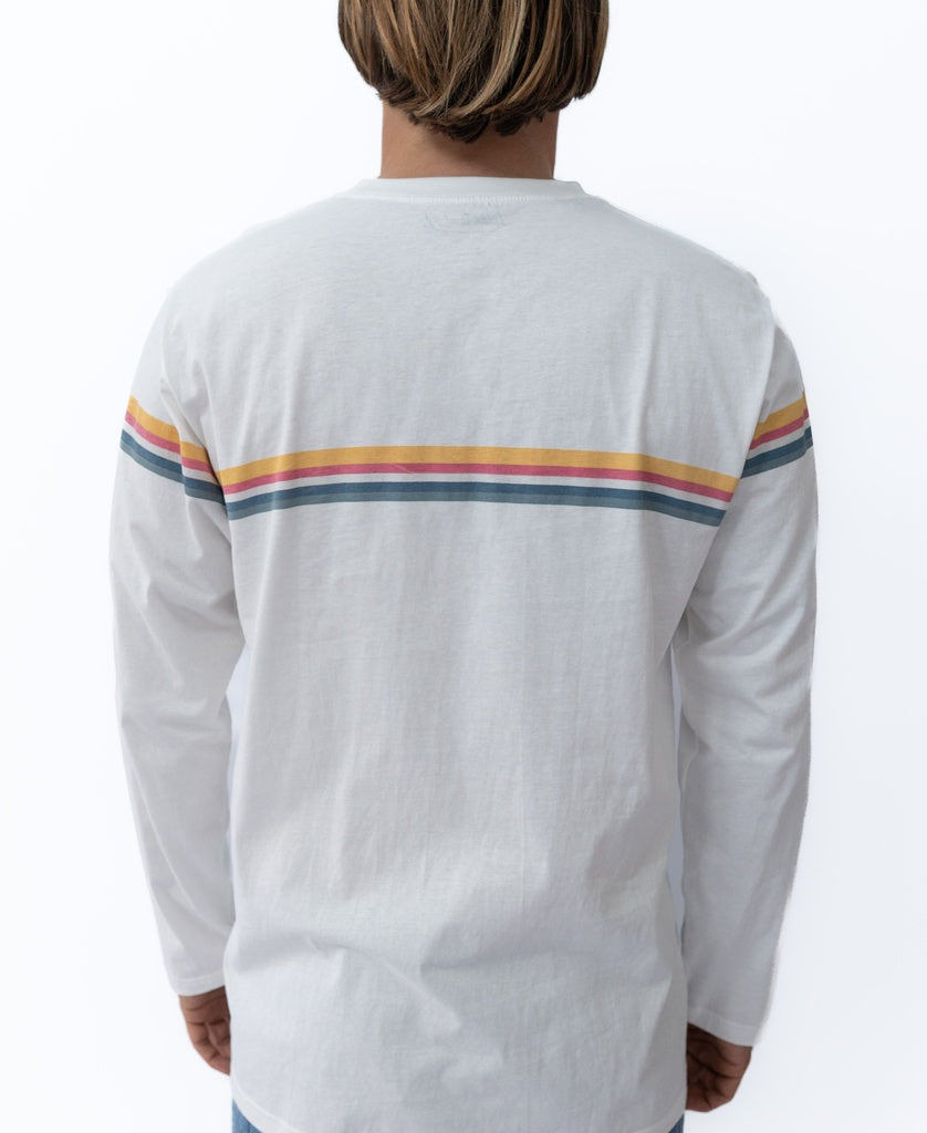 Noosa Cali LS Tee | Off White-Golden Breed
