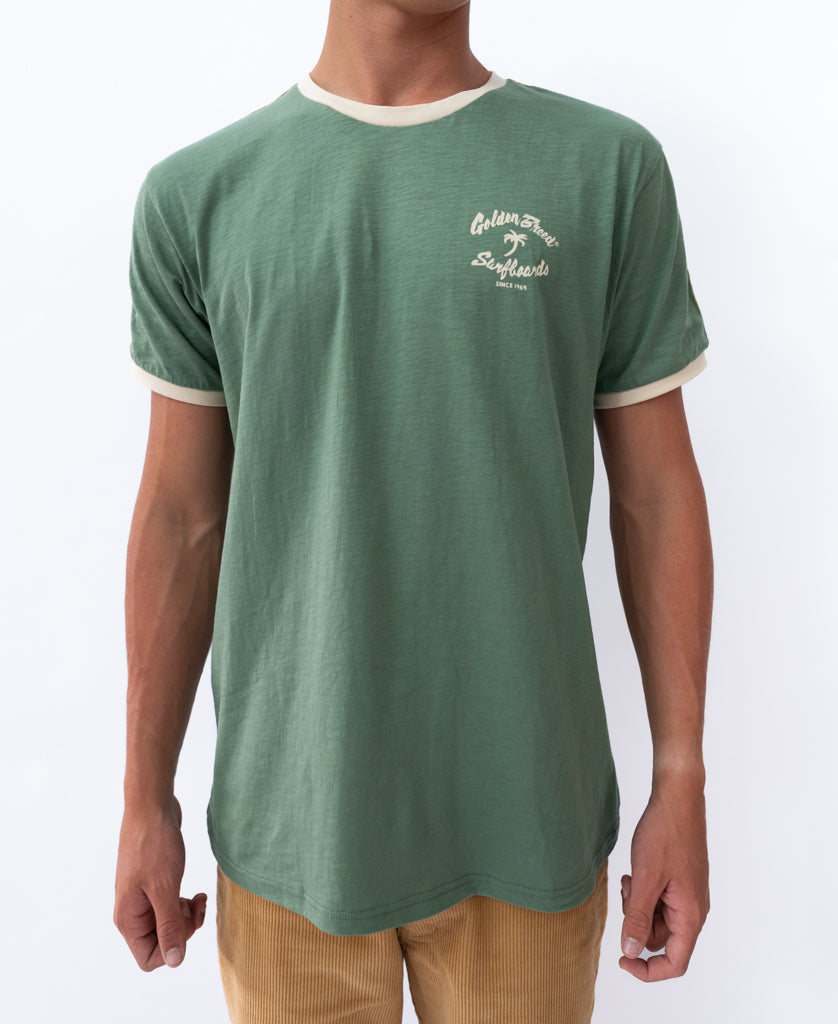 Noosa Landy Tee | Leaf Green