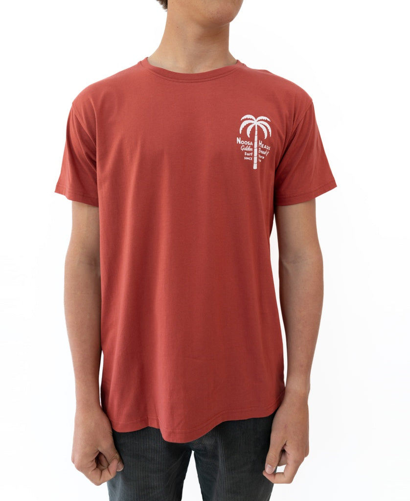 Noosa Palm Loco Tee | True Red