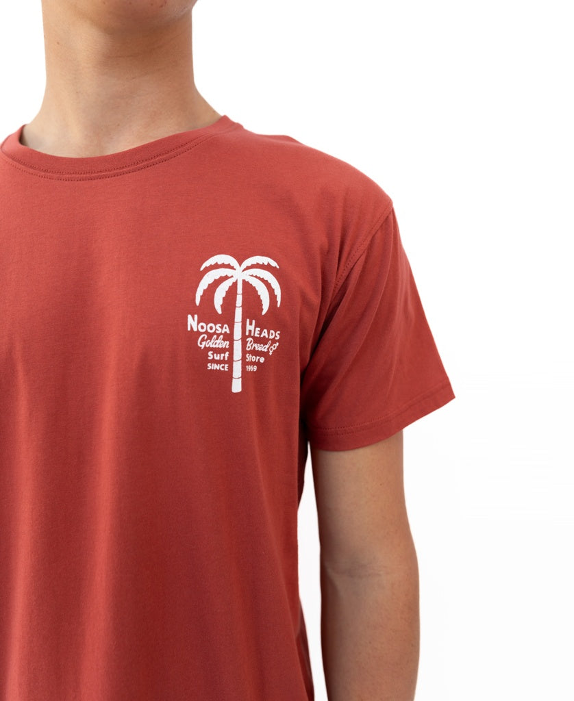 Noosa Palm Loco Tee | True Red