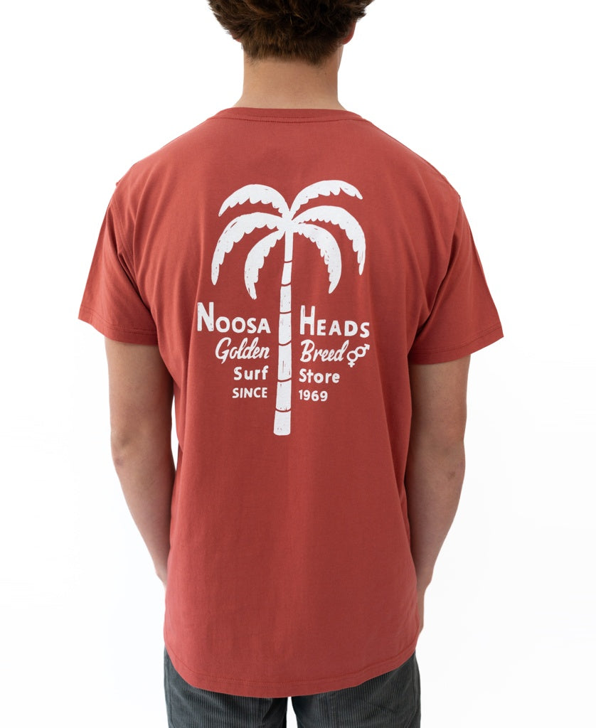 Noosa Palm Loco Tee | True Red