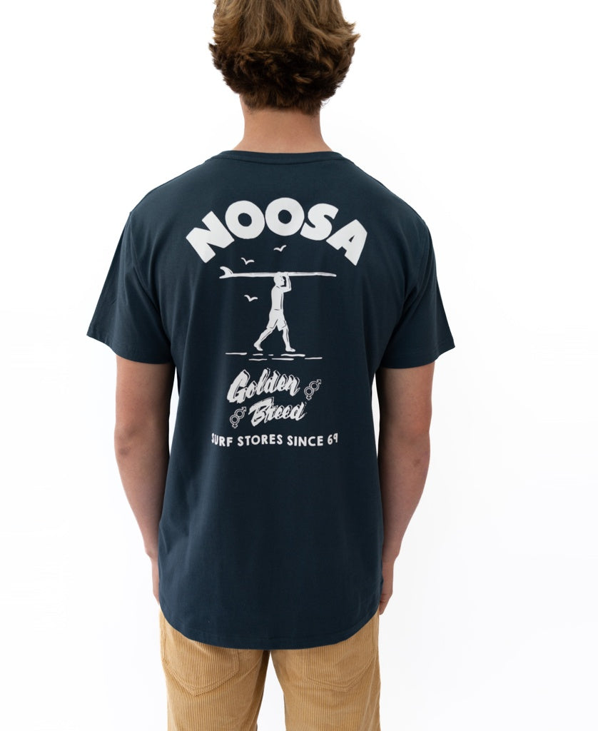 Golden Breed Noosa Shanty Tee | Navy - T-Shirts
