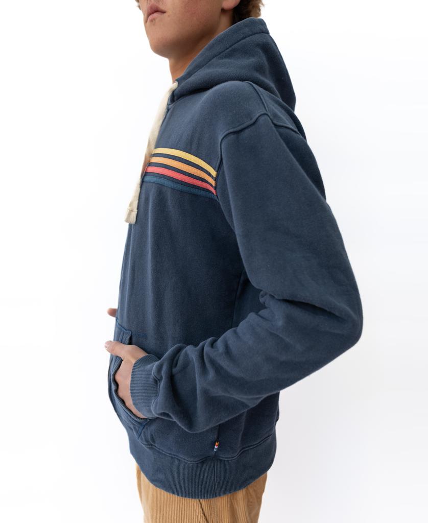Perfect Zip Through Hoodie | Vintage Navy