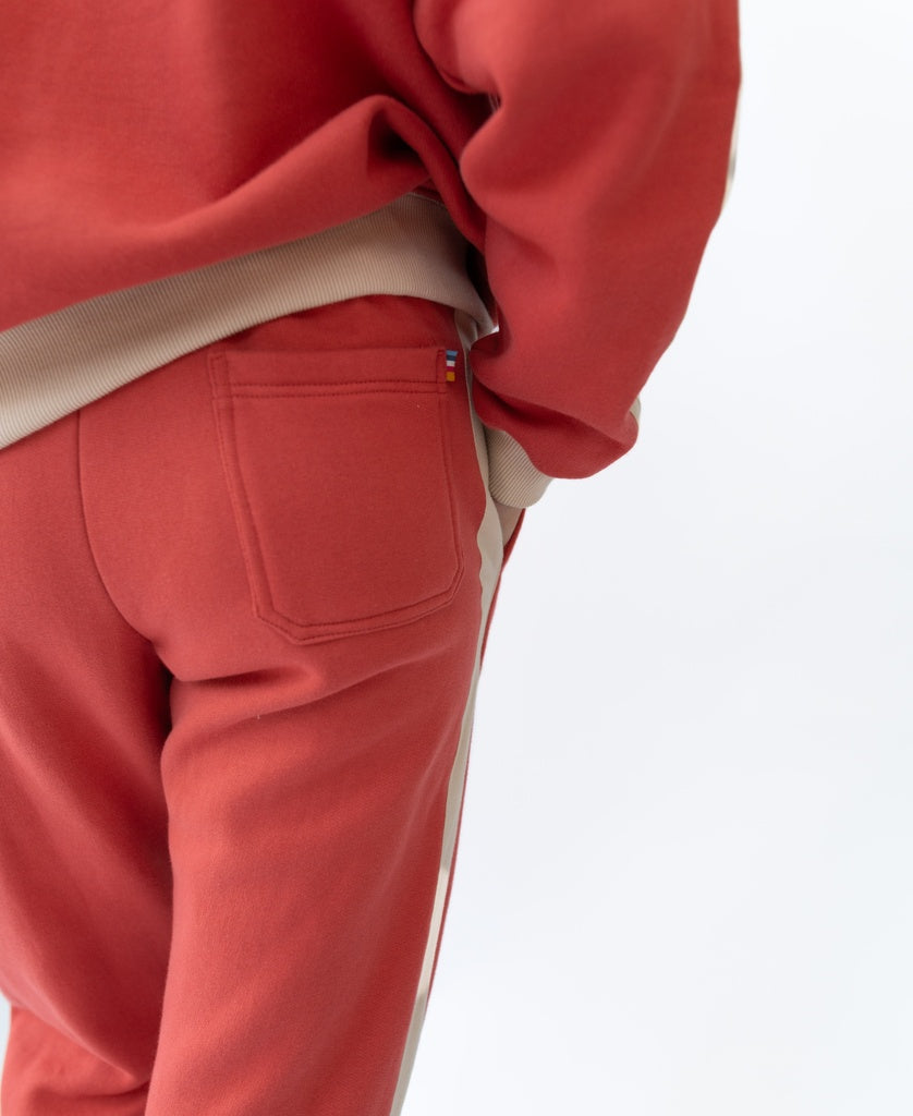 Retro Crunchie T/P | Wash Red/Beige