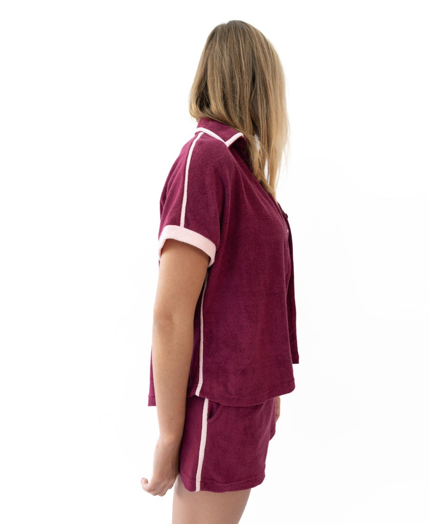 Retro Tilly Short | Plum