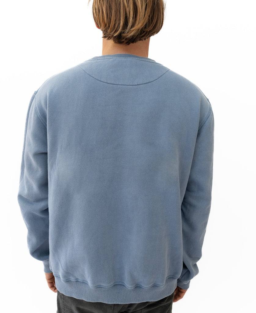 Tide Sweater | Denim-Golden Breed