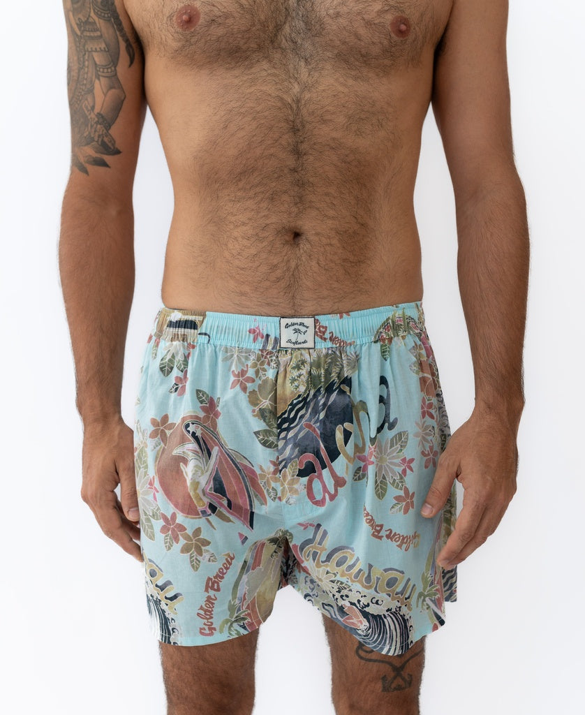 Tyson Boxer Short | Turquoise
