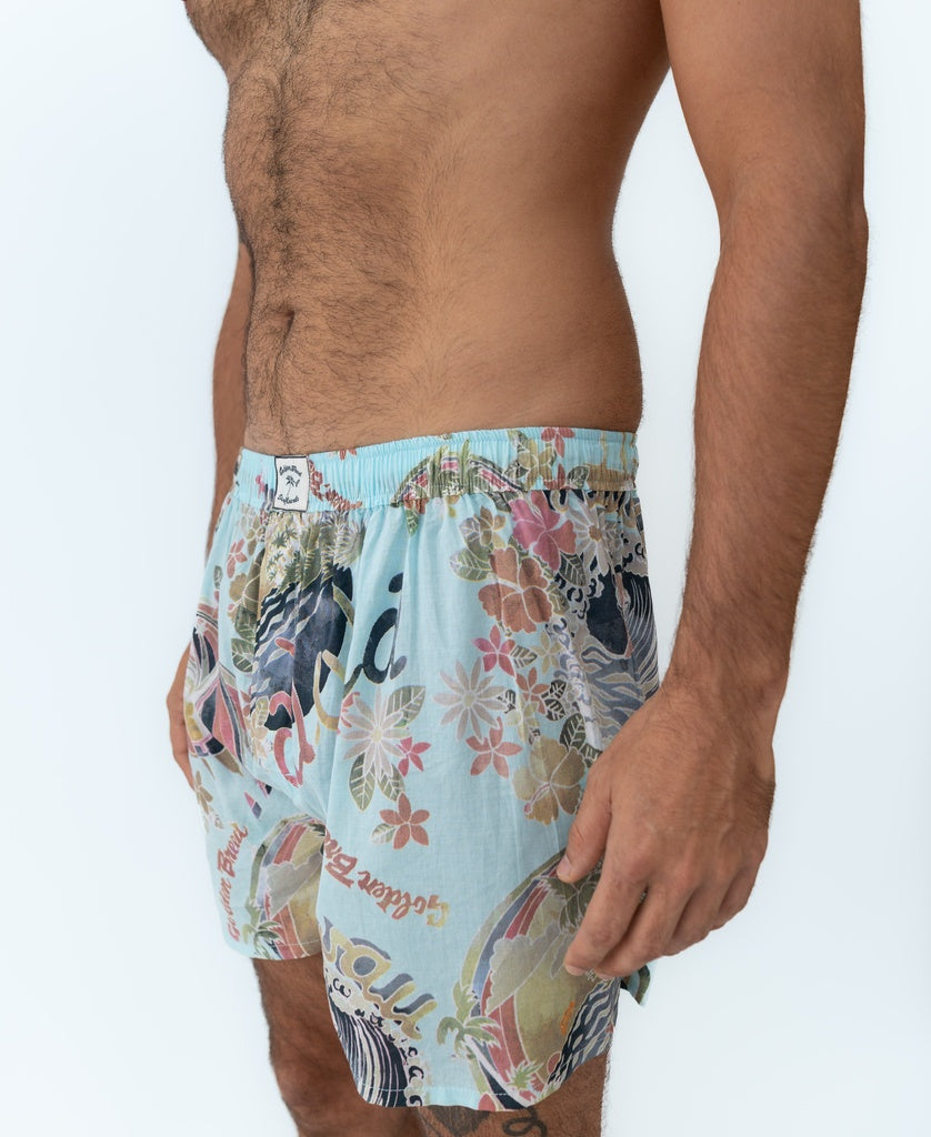 Tyson Boxer Short | Turquoise