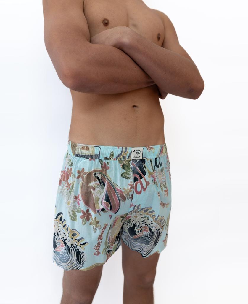 Tyson Boxer Short | Turquoise
