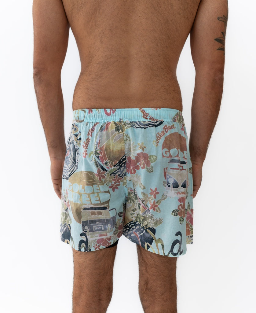 Tyson Boxer Short | Turquoise