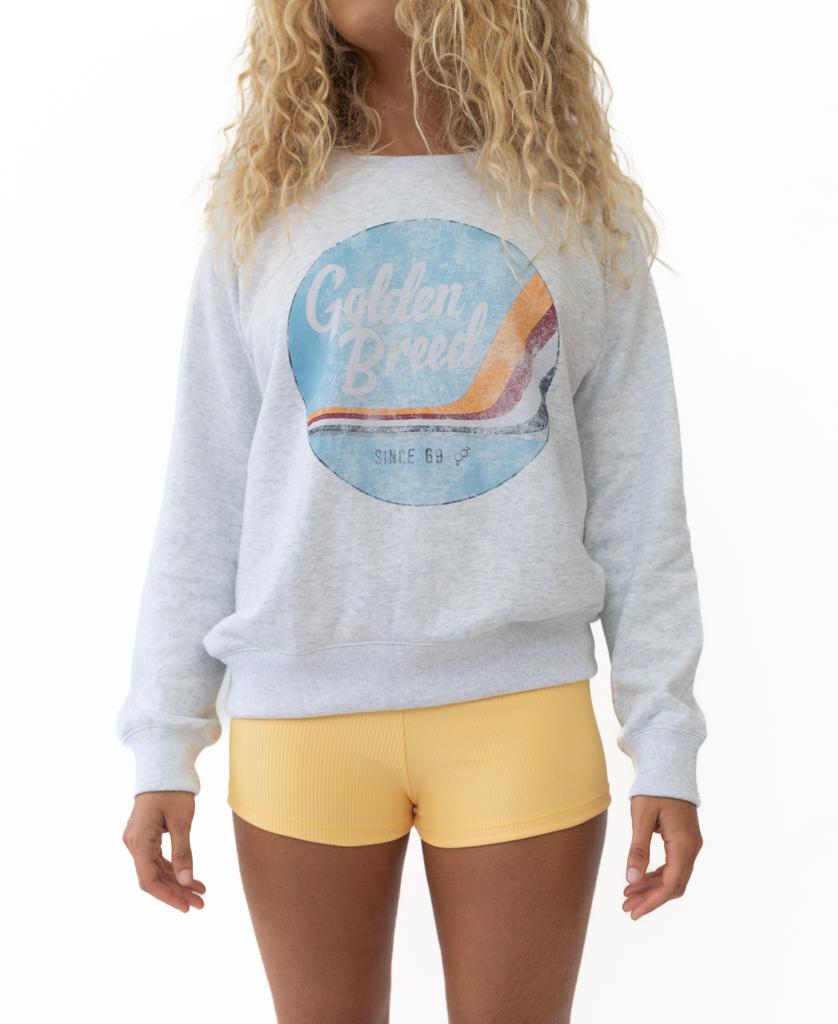 Vintage Sweat | White Misty-Golden Breed