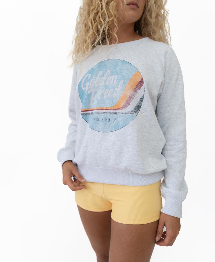 Vintage Sweat | White Misty-Golden Breed
