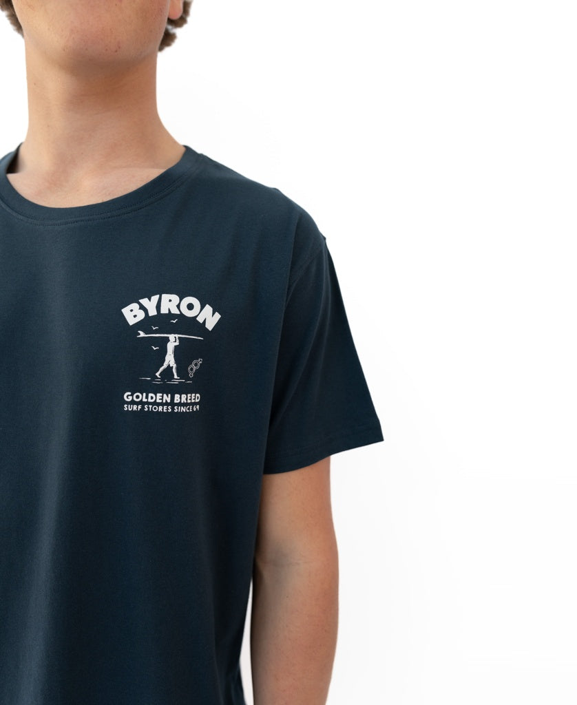 Byron Shanty Tee | Navy