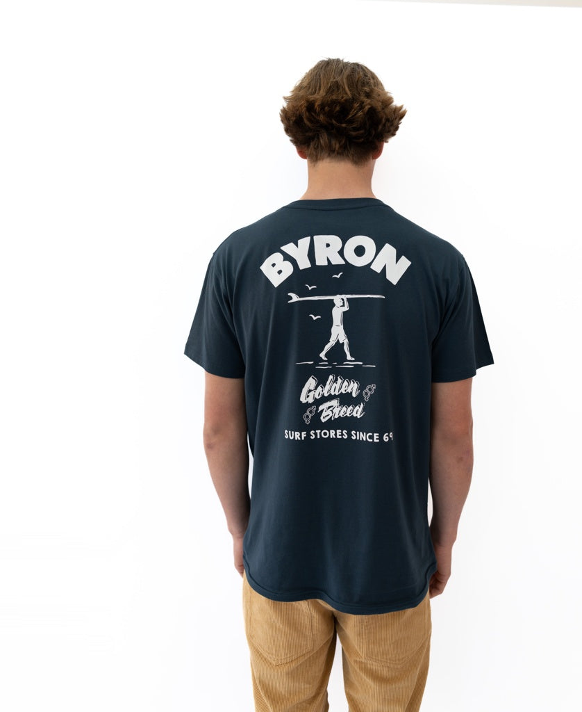 Byron Shanty Tee | Navy